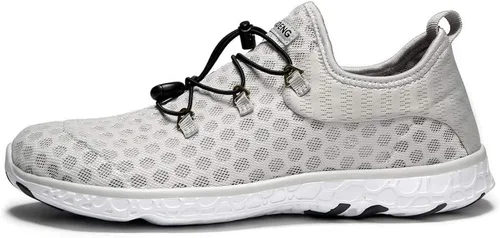 Vista 2 de MOERDENG - Zapatos de agua de secado rápido para mujer ligeros para deportes al aire libre playa piscina ejercicio