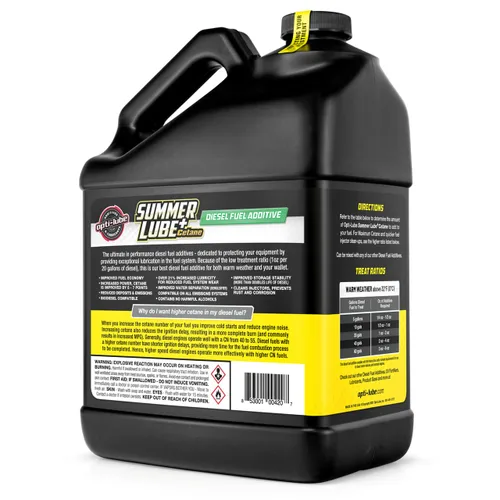 Vista 3 de Opti-Lube Summer+ Fórmula de cetano aditivo para combustible diesel: galón (1 galón - trata 2560 galones)