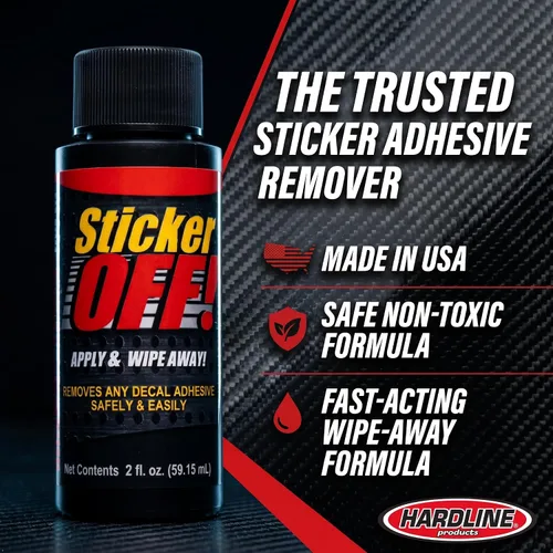 Vista 3 de Productos Hardline Sticker-Off! Líquido para eliminar calcomanías