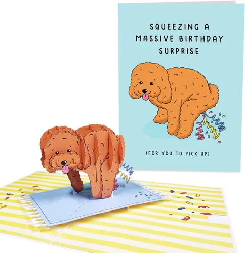 Vista 7 de CENTRAL 23 Tarjeta de cumpleaños de perro mascota cachorro - Regalos divertidos para papá de perro o mamá peluda - Tarjetas de cumpleaños de perro