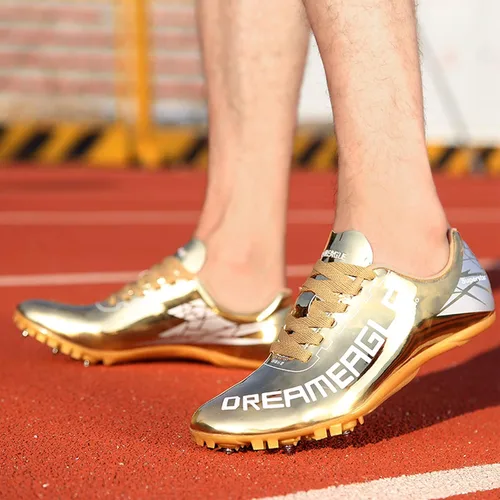 Vista 5 de TURAFO Zapatos de pista y campo para hombre, para adolescentes, zapatillas de deporte para niños, carreras de pista, saltos profesionales