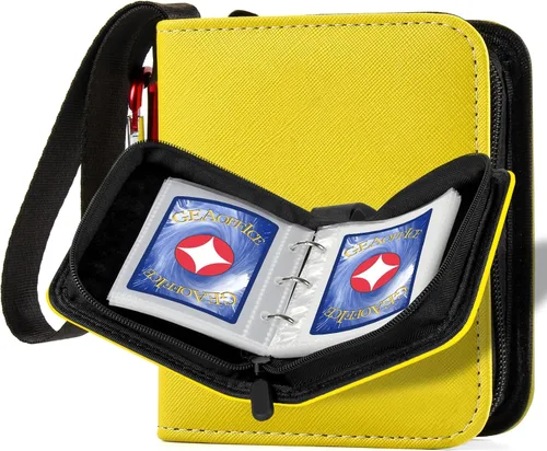 Vista 11 de GEAoffice Mini carpeta de tarjetas coleccionables de 1 bolsillo con Negro-1 bolsillo