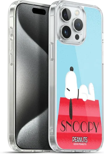 Vista 129 de Head Case Designs Snoopy Deco Dreams - Funda de gel suave con licencia oficial de Peanuts Blue Pattern compatible con Apple iPhone 7 Plus/iPhone 8