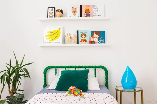 Vista 6 de Crane - Humidificador ultrasónico de vapor frío para dormitorio, cuarto del bebé, habitación de niños, plantas u oficina, tanque grande de 1 galón