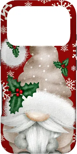 Vista 30 de Aesthetic Snowflake Cute Winter Gnome for Christmas Grandma Case for iPhone 17