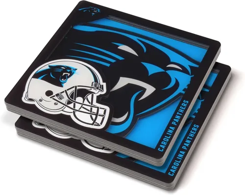 Vista 23 de YouTheFan NFL - Posavasos de la serie de logotipos en 3D
