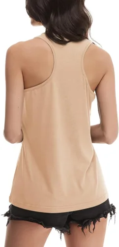 Vista 5 de Yanekop Camiseta sin mangas con estampado de ancla de barco para mujer básica sin mangas casual holgada