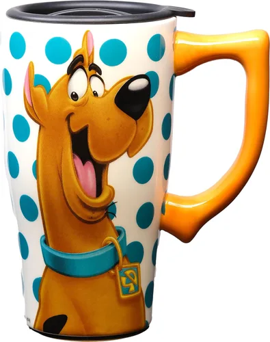 Vista 18 de Spoontiques - Tazas de viaje de cerámica - Taza Betty Boop - Para bebidas calientes o frías - Regalo para amantes del café
