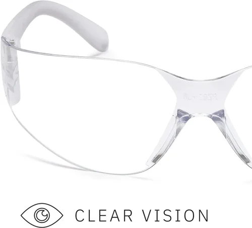 Vista 5 de Gamma Ray - Gafas protectoras de seguridad para niños, paquete de 12 Claro