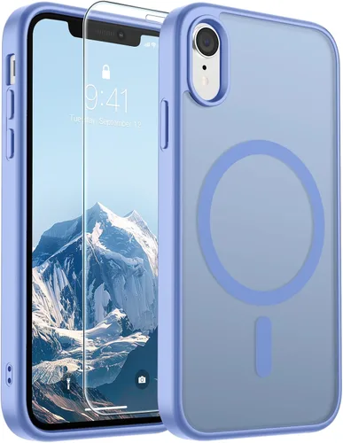 Vista 192 de SUPFINE Funda magnética para iPhone SE 2022 (3ª)/2020 (2ª), iPhone 8 (compatible con MagSafe) (protección contra caídas de grado militar), funda