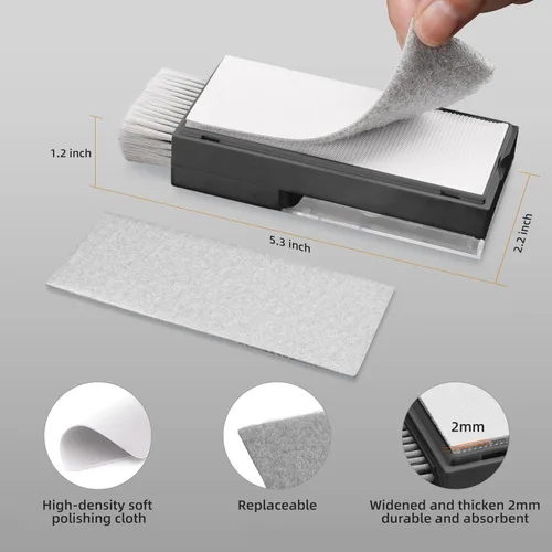 Vista 6 de Kit de Limpieza de Teclado, Limpiador de Teclado, Limpiador Todo en Uno para Pantalla de Computadora y Laptop, Kit de Limpieza Electrónica Compacto