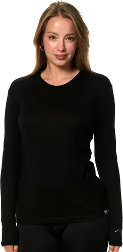 Vista 29 de 100% Merino Wool Base Layer Women - Thermal Merino Wool Shirt Women 190 morado oscuro