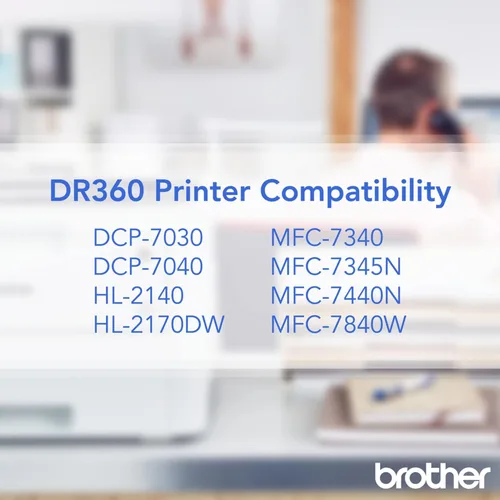 Vista 4 de Cilindro Brother DR360 - Empacado de productos al por menor