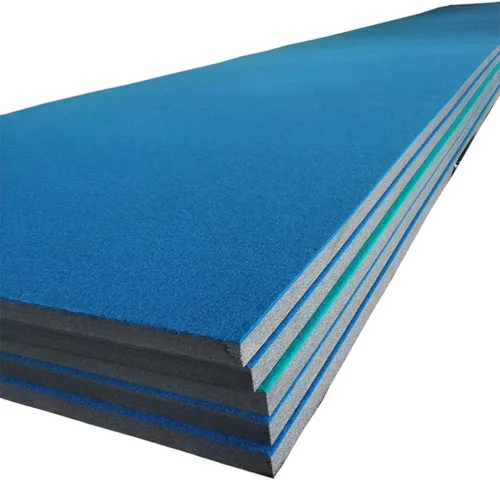 Vista 2 de Colchoneta de gimnasia para interiores de 19.6 x 6 x 0.13 pies, tapete de ejercicio para animadoras con una alfombra de gimnasio con agarre superior