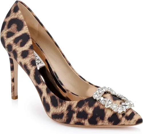 Vista 9 de Badgley Mischka Tacones Cher para mujer - Tacones de mujer con tacones de aguja de stiletto de 3.75" Azul celeste