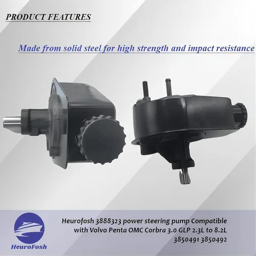 Vista 4 de 3888323 Bomba de dirección asistida Compatible con Penta OMC Corbra 3.0 GLP 2.3L a 8.2L 3850491 3850492