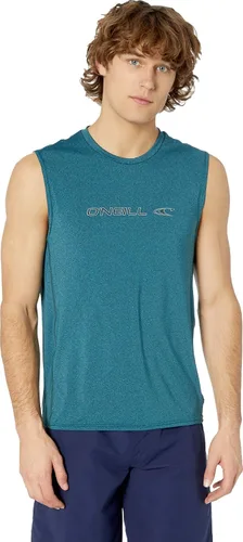 Vista 7 de O'Neill Camiseta de sol híbrida UPF 50+ para hombre Negro/Gris