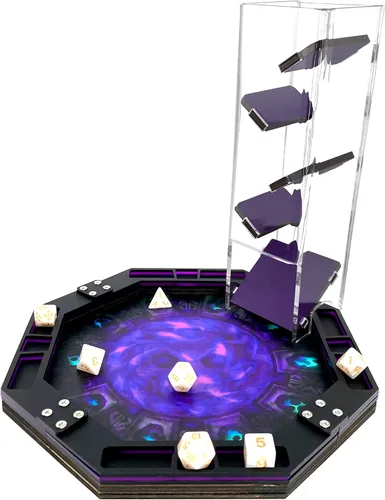 Vista 6 de C4Labs Torre de dados alta de 10 ″ y bandeja básica - Serie Chroma - Azul
