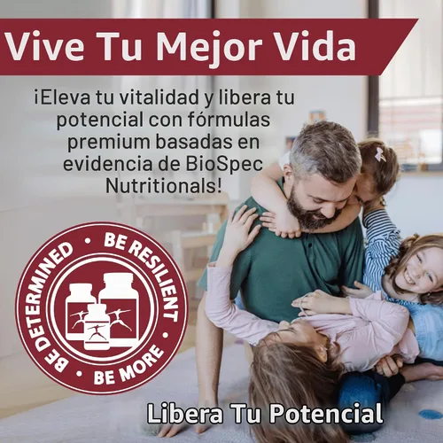 Vista 5 de BIOSPEC NUTRITIONALS Probiotic-5 - Complejo probiótico de amplio espectro con 5 mil millones de microorganismos y 5 cepas únicas por cápsula