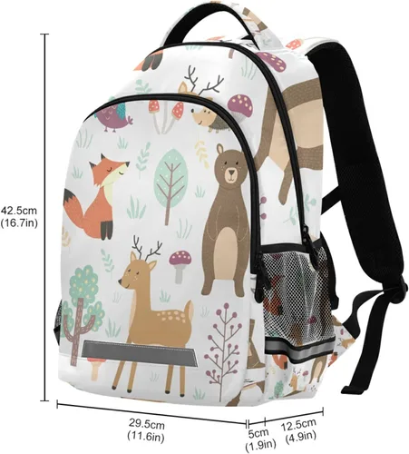 Vista 3 de Mochila de aventura con diseño de planeta espacial lindo con clip de pecho para niños y niñas 20240110, 20241195, talla única , Mochilas Daypack