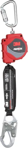 Vista 5 de 3M Protecta Línea de Vida Autorretráctil con Mosquetón 3100513, Correa, Gancho de Acero a Presión, 11 pies.