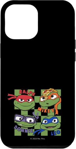 Vista 26 de iPhone 12/12 Pro Teenage Mutant Ninja Turtles: Mutant Mayhem Turtle Heads Case