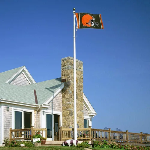 Vista 4 de Bandera grande de los Cleveland Browns de 3 x 5