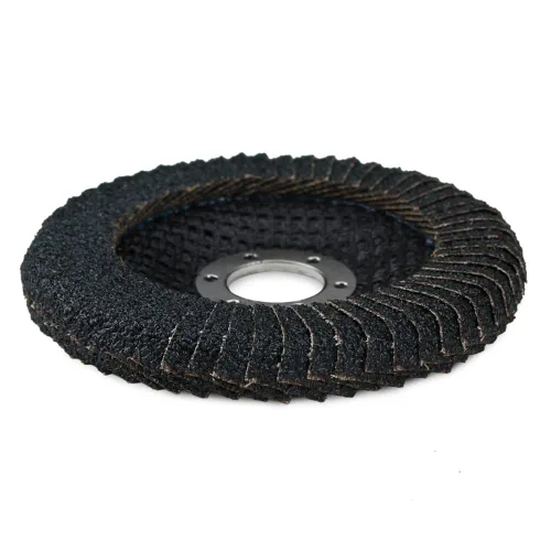 Vista 6 de Discos de solapa de soldadura con borde curvado de circonio, 4-1/2 "x 7/8" - Paquete de 5 (grano 40)