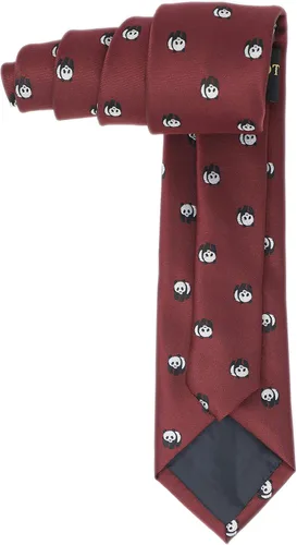 Vista 4 de Corbata de patrón animal con caja de regalo Corbata de patrón de animales marinos Corbata de regalo de cumpleaños del día