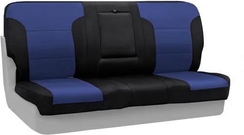 Vista 18 de Coverking Custom cubierta de asiento de ajuste para Select Ford modelos – neosupreme, Negro