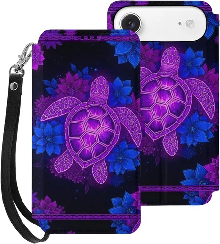 Vista 44 de SWEET TANG Compatible with iPhone 17 Pro Wallet Case Women PU Leather Shockproof Protective Folio Flip Cover (Chicken Chickens)