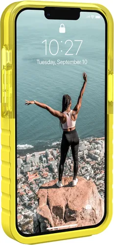 Vista 4 de URBAN ARMOR GEAR [U] by UAG Dip - Funda para iPhone 13, ácido
