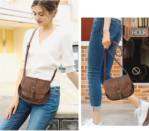 Vista 2 de Anna Jones Bolsa de hombro de tira ajustable, bandolera, cartera pequeña, para mujer