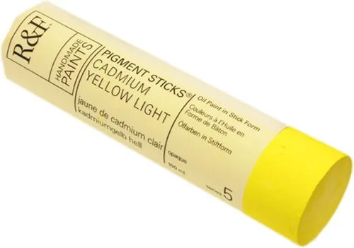 Vista 113 de R&F Handmade Paints - Pigmento profesional al óleo en barra, naranja lizarina, 6.4 fl oz
