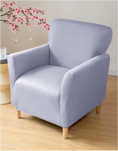 Vista 29 de Fundas elásticas para sillón de sala de estar, fundas protectoras para perros, mascotas y niños, diseño de jacquard con patrón de 1 asiento pequeño
