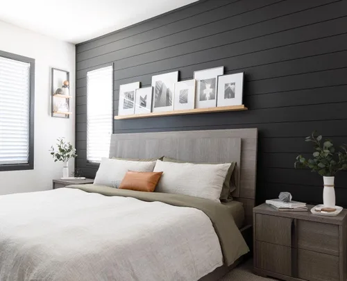 Vista 6 de Real Wood Wall Planks-5" White Shiplap Panel Peel and Stick 10Pack 12.5SqFt 02-Blanco