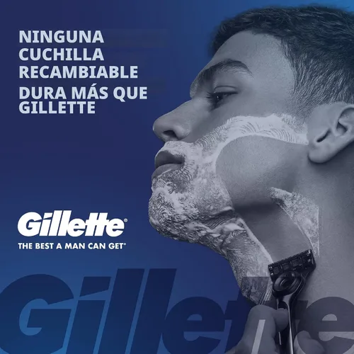 Vista 2 de Gillette Labs - Gel de afeitar espumoso rápido para hombres, sin alcohol, tinte y parabenos con vitamina B3 y algas marinas, refresca y calma