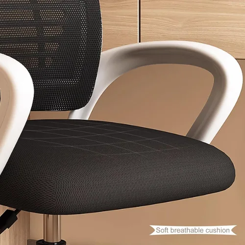 Vista 8 de Ergonomic Office Computer Chair with Extended Armrest, Adjustable Desk Chair with Swivel Headrest, Thickened Latex Sponge Cushion, Enlarged Nylon