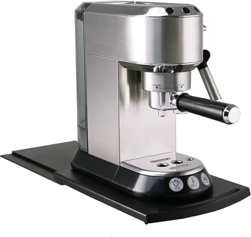 Vista 3 de Deluxe Comfort - Bandeja extraíble fácil deslizante para encimera de cocina, estante deslizante debajo del gabinete, paquete de 4, negro, 4