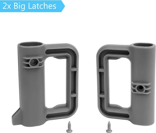 Vista 5 de Stcockis Accesorios retráctiles para puerta de bebé, kit de piezas de repuesto para puerta retráctil, juego completo de accesorios de montaje