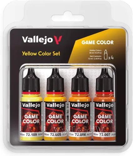 Vista 18 de Vallejo - Set de pintura para cuero Juego de color Contiene 4 botellas de 18 ml (0.60 fl.oz.)