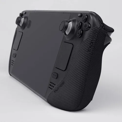 Vista 6 de TALONGAMES Empuñaduras de control para cubierta de vapor, antideslizantes, absorbentes del sudor, kit de piel texturizada, para controladores