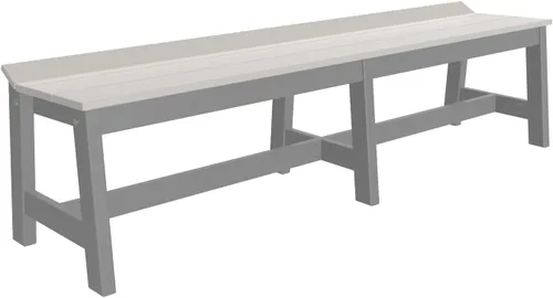 Vista 31 de Furniture Barn USA Poly Lumber - Banco de comedor de 41 pulgadas, caoba antigua multicolor (Antique Mahogany)