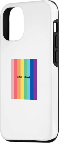 Vista 2 de iPhone 15 LGBTQ Community Lesbian Gay Bi Trans Rainbow Love Culture Case