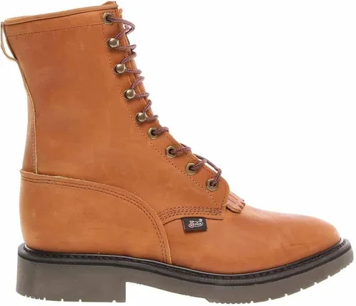 Vista 4 de Justin Original Work, botas para hombre, doble confort, bota de trabajo.