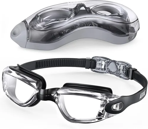 Vista 19 de Aegend Swim Goggles, Swimming Goggles No Leaking Full Protect Adult Youth