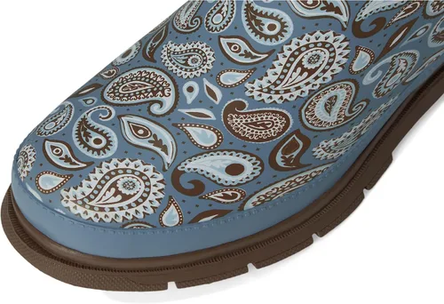 Vista 2 de Western Chief Botas de lluvia altas e impermeables para jardín al aire libre para mujer Bandana