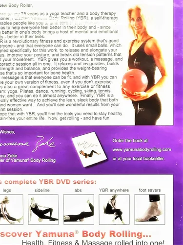 Vista 3 de Yamuna Body Rolling Total Body Workout DVD