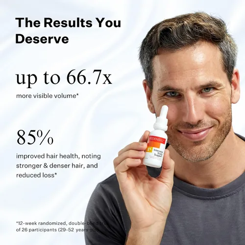 Vista 5 de Scalp Delivery Suero vegano para el crecimiento del cabello al 5% – Productos para el crecimiento del cabello para hombres y mujeres ayudan a