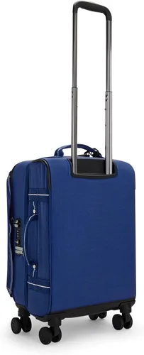 Vista 4 de Kipling Espontaneous S Softside Spinner - Equipaje para ruedas tamaño de cabina correas elásticas Admiral Blue CL 13L x 2075H x 825D Espontáneo S